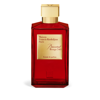 Parfum Baccarat Rouge 200ml, fragrance orientale et luxueuse mixte.