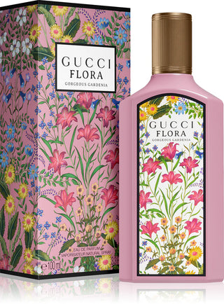 Parfum Gucci Flora Gorgeous Gardenia Pink 100ml, fragrance élégante et raffinée.