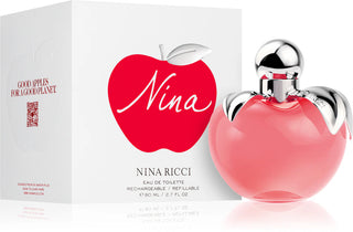 Parfum Nina Ricci Nina 80ml, fragrance élégante et raffinée.