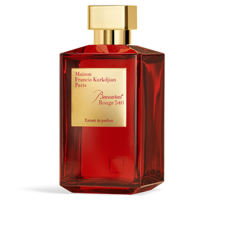 Parfum Baccarat Rouge 200ml, fragrance orientale et luxueuse mixte.