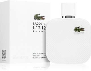 Parfum Lacoste L12 Blanc 100ml, fragrance élégante et raffinée.