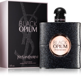 Parfum Ysl Black Opium 90ml, fragrance élégante et raffinée.